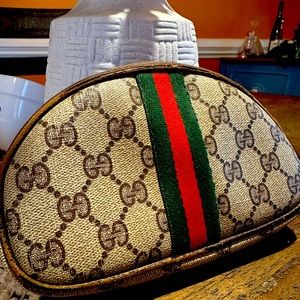 1989 VINTAGE GUCCI MAKEUP POUCH for purse